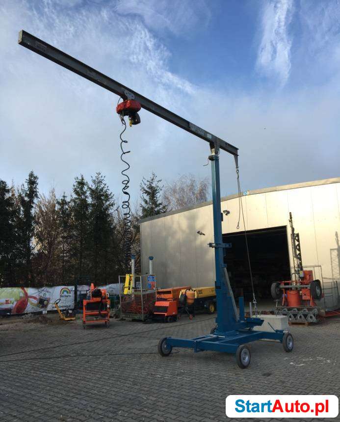 Dźwig LISSMAC LMK 300 TFE minikran miniżuraw chwytak silka