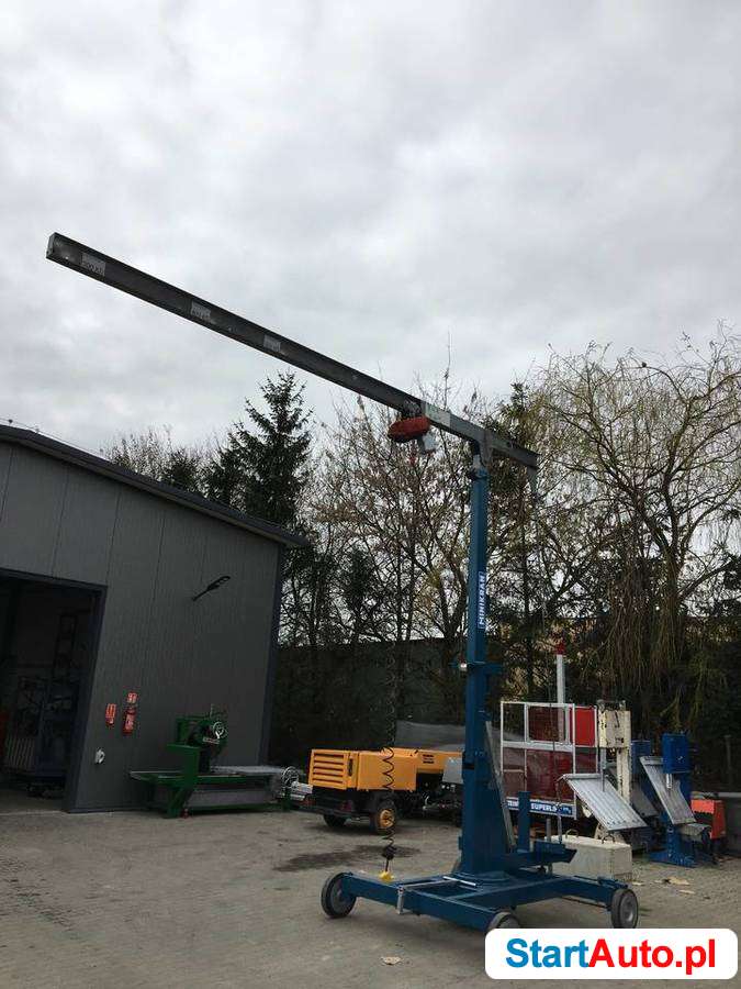 Dźwig LISSMAC LMK 300 TFE miniżuraw do murowania silka tempo