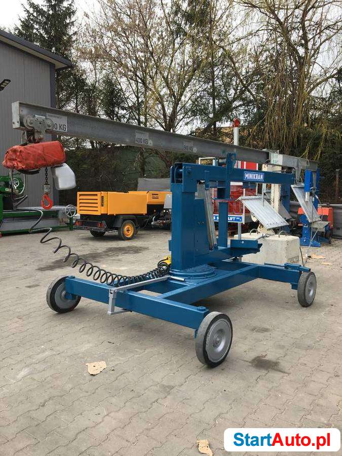 Dźwig LISSMAC LMK 300 TFE miniżuraw do murowania silka tempo