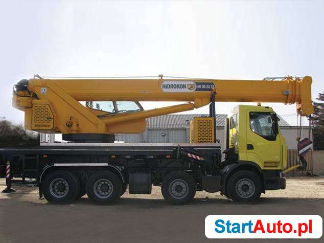 Dźwig mobilny HIDROKON HK 90 22 T2 – 30 ton