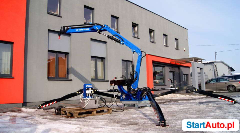 Dźwig, podnośnik, Żuraw, do złomu, leśny, HDS, Befard