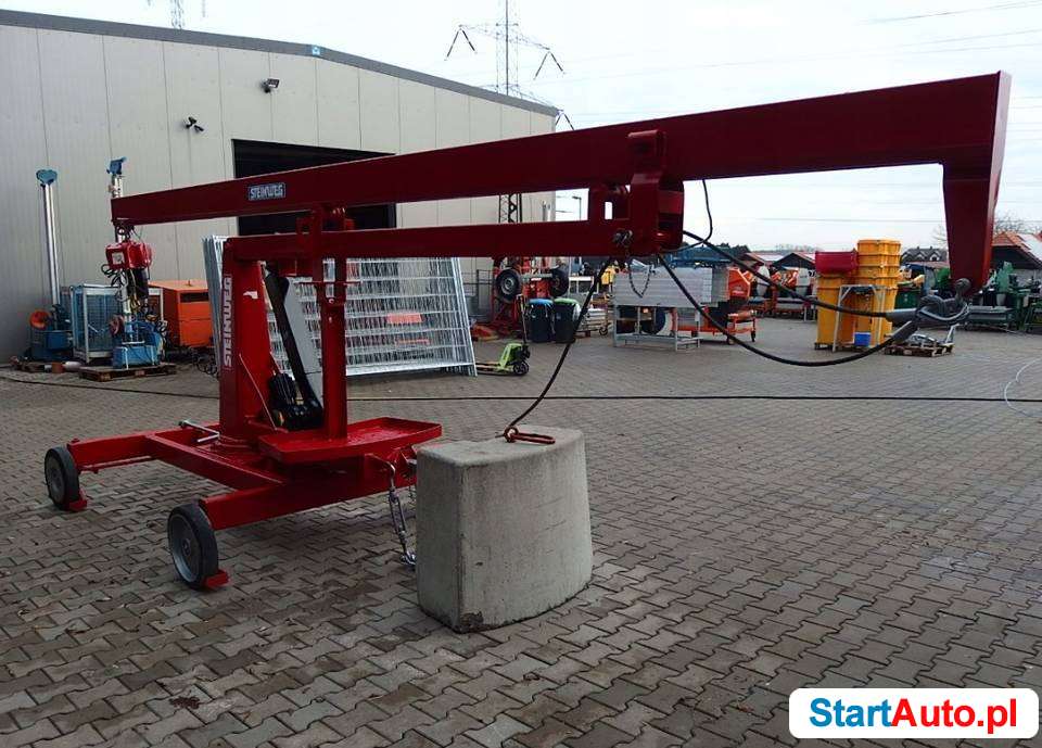 Dźwig Steinweg MK- 300 Minikran miniżuraw podnośnik cegły