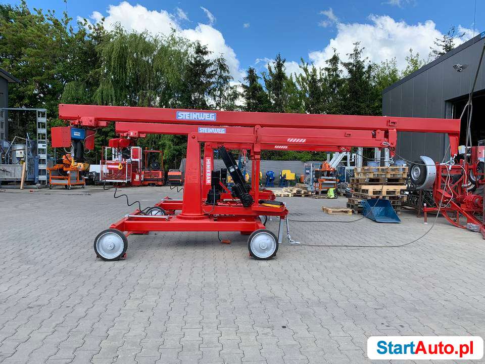 Dźwig Steinweg MK 300/5 PEŁNA ELEKTRYKA minikran murarski