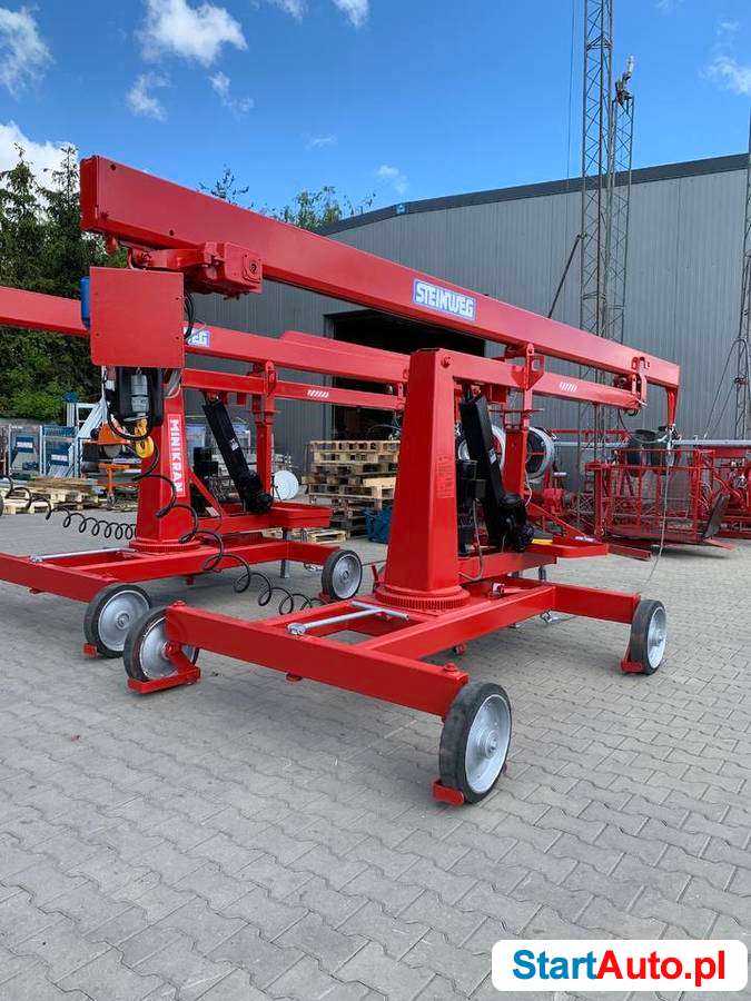 Dźwig Steinweg MK 300/5 PEŁNA ELEKTRYKA minikran murarski