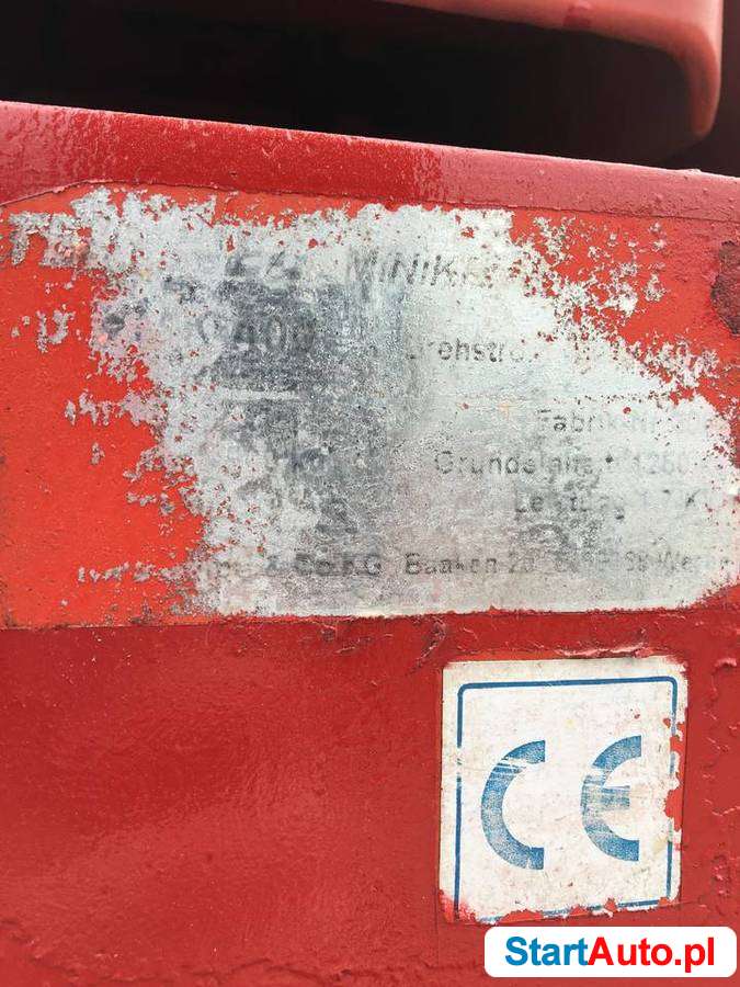 Dźwig Steinweg MK 400 minikran miniżuraw silka tempo