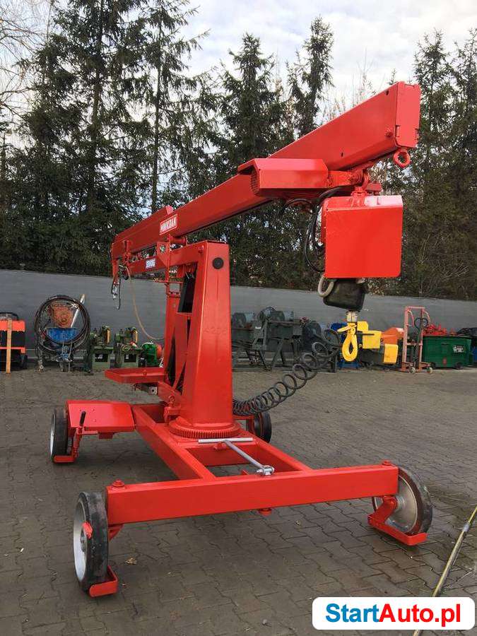 Dźwig Steinweg MK 400/5 minikran do murowania silki tempo