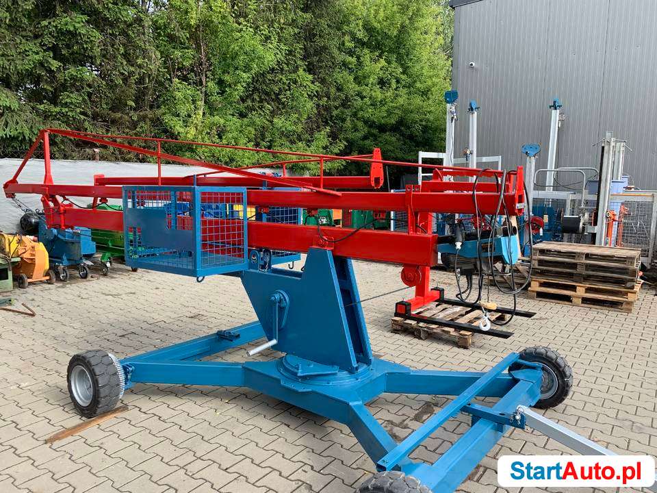 Dźwig Steinweg MK-2 minidźwig podnośnik budowlany 300kg/230V