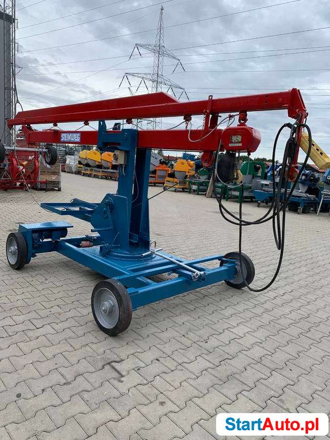 Dźwig Steinweg MK-2- minikran minidźwig podnośnik budowlany