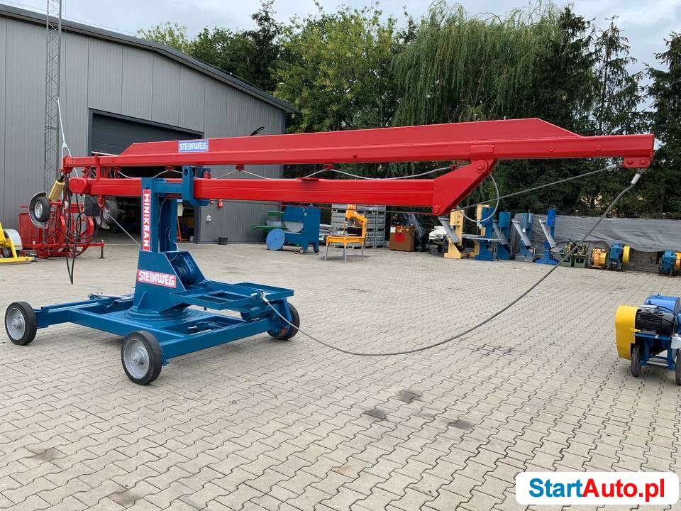 Dźwig Steinweg MK-2- minikran minidźwig podnośnik budowlany