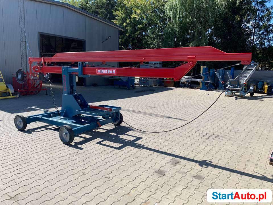 Dźwig Steinweg MK-2- minikran podnośnik budowlany murarski