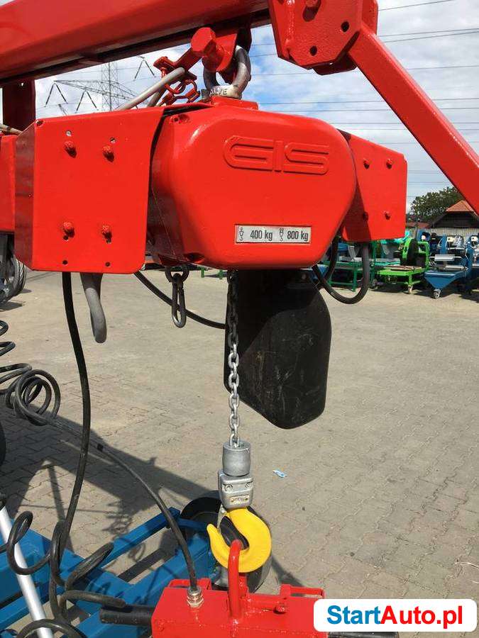 Dźwig Steinweg MK-2 minikran podnośnik budowlany silka tempo