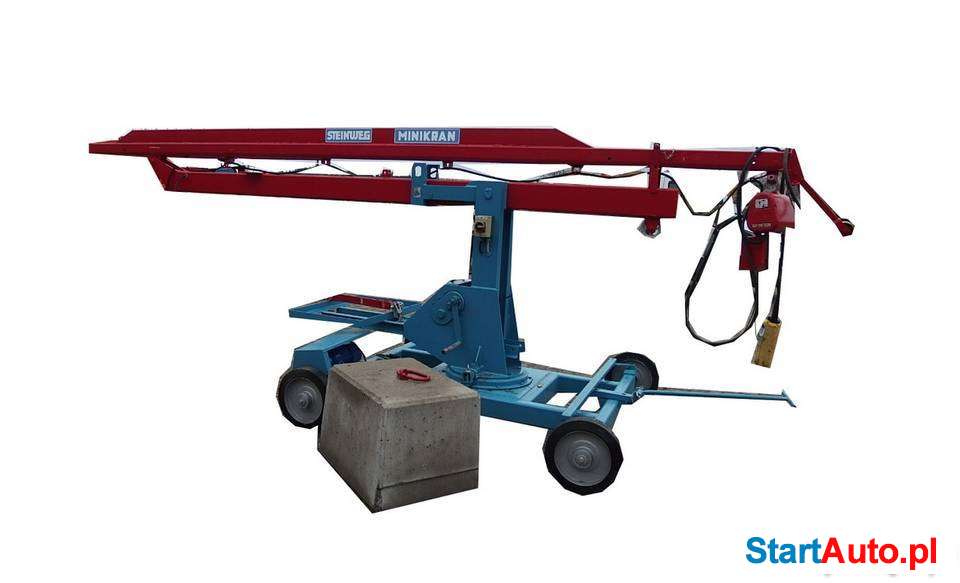 Dźwig Steinweg MK-2 minikran żuraw silka podnośnik wciągarka