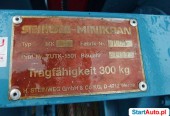 Dźwig Steinweg MK-2 minikran żuraw silka podnośnik wciągarka