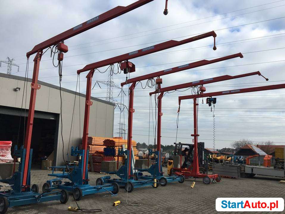 Dźwig Steinweg MK-2 minikran żuraw silka podnośnik wciągarka