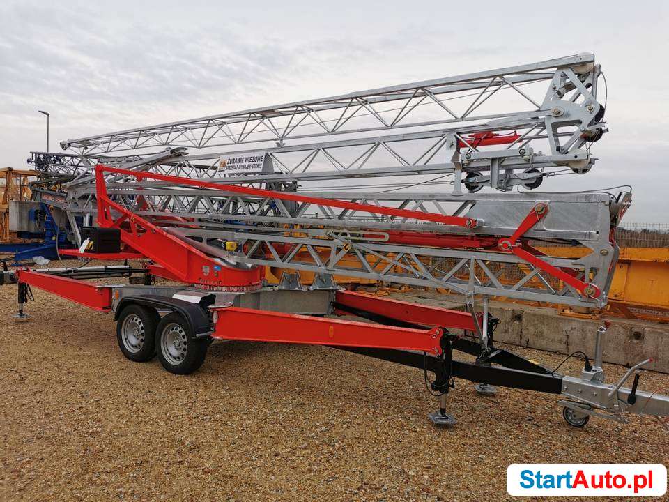 Dźwig żuraw ciesielski dekarski VICARIO OMV 380 ( 80km/h )