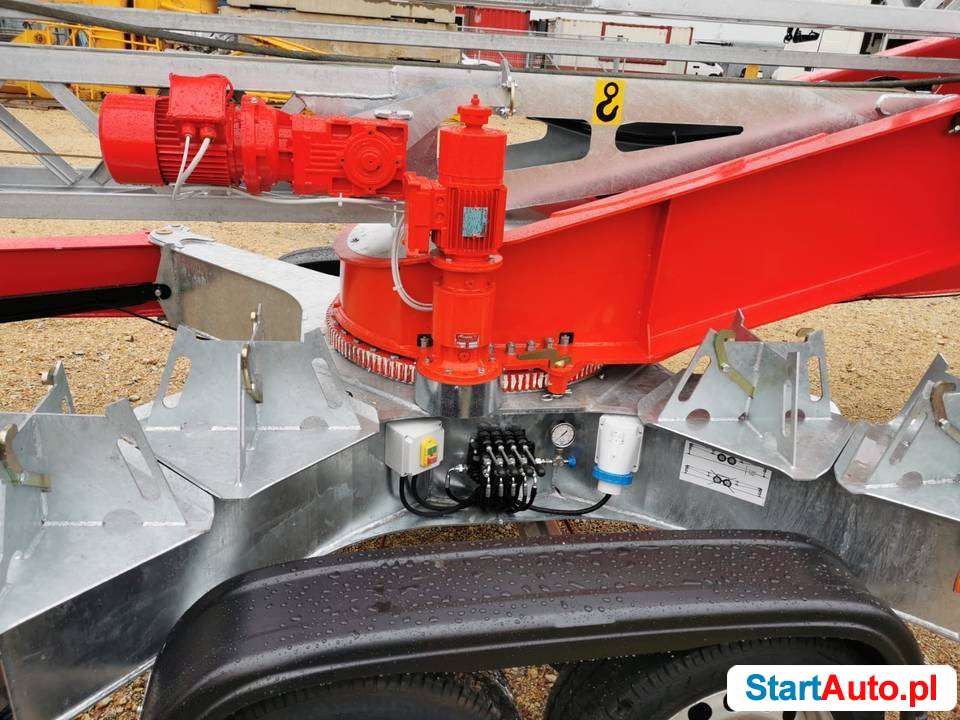 Dźwig żuraw ciesielski dekarski VICARIO OMV 380 ( 80km/h )