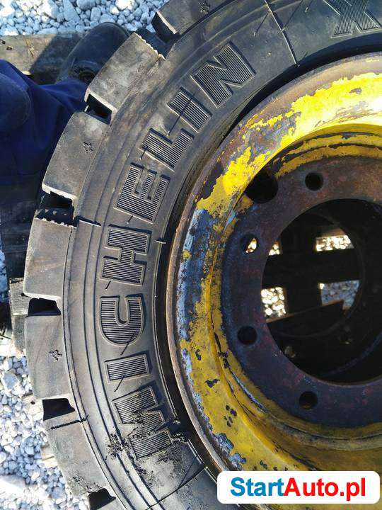 Koło [22575 R15] Opona,obręcz,felga R15 Wózek widłowY