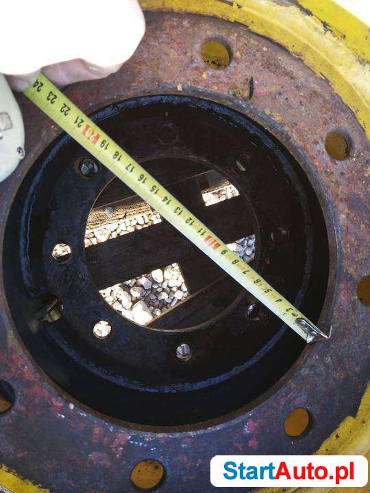 Koło [22575 R15] Opona,obręcz,felga R15 Wózek widłowY