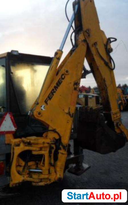 FERMEC 960 na Duzych kolach koparko ladowarka