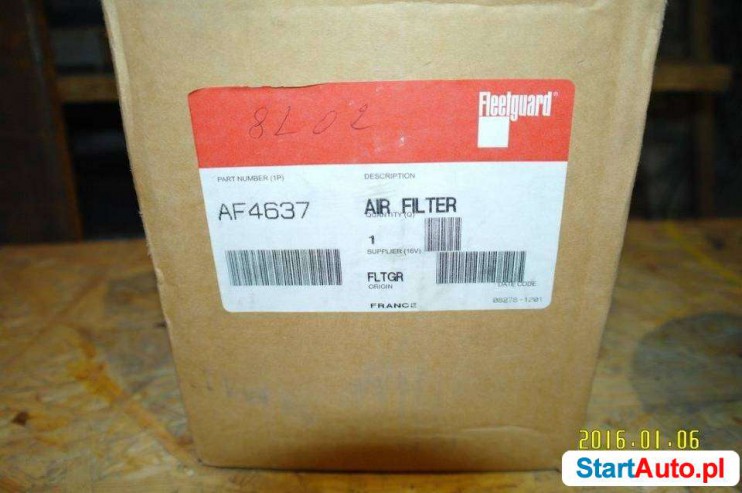 Filtr powietrza AF 4637 Fleetguard