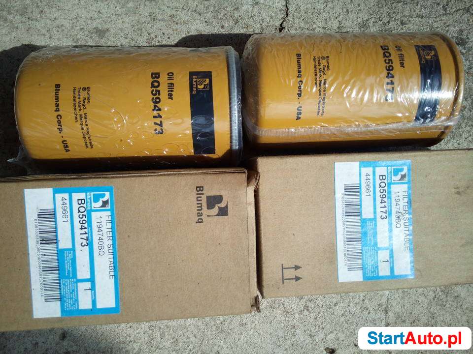 Filtry do koparko-ładowarki CAT