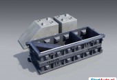 Formy do bloków kostek betonowych