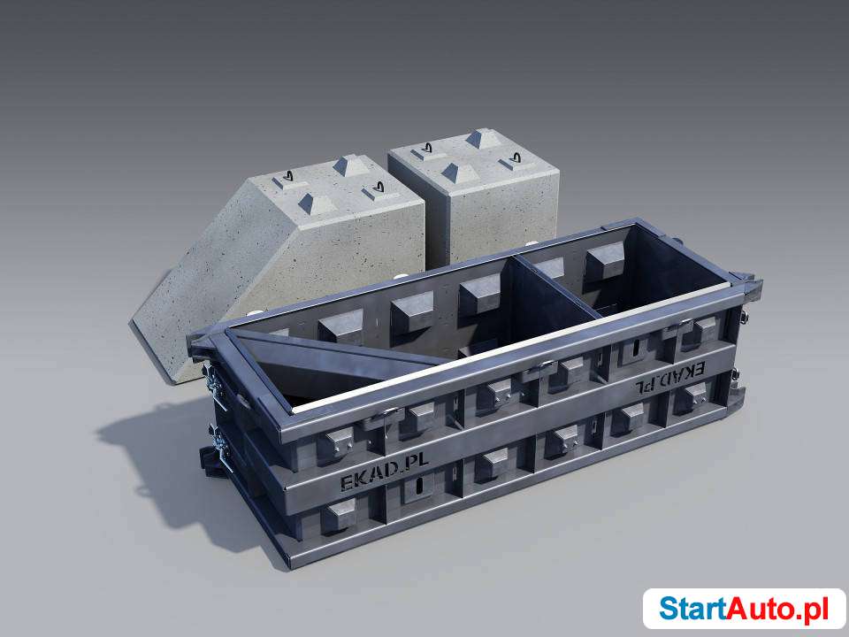 Formy do bloków kostek betonowych