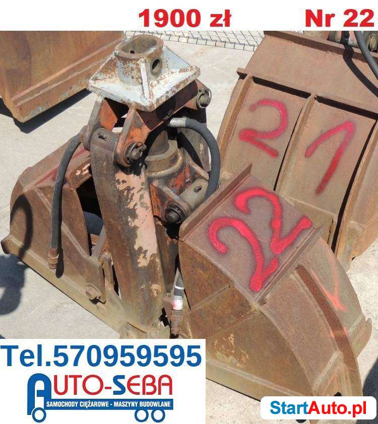 Fuchs Chwytak, Łyżka, Do Koparki JCB , CAT , Żurawia HDS
