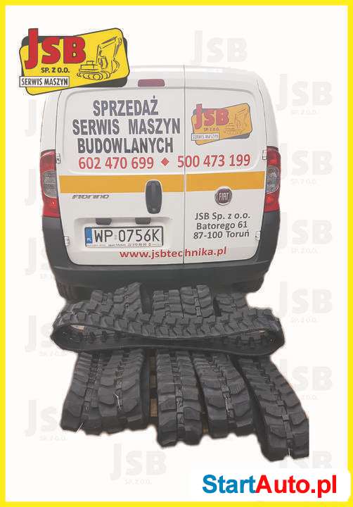 Gąsienica gumowa wzmacniana 180x72x35