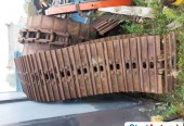 Gąsienice koparka Atlas O K CAT Liebherr