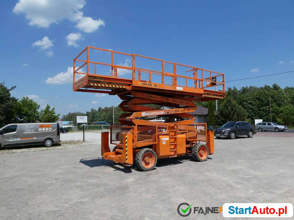 Genie 4390 jak JLG 4394 H15SX 4×4 Pełna dokumentacja UDT