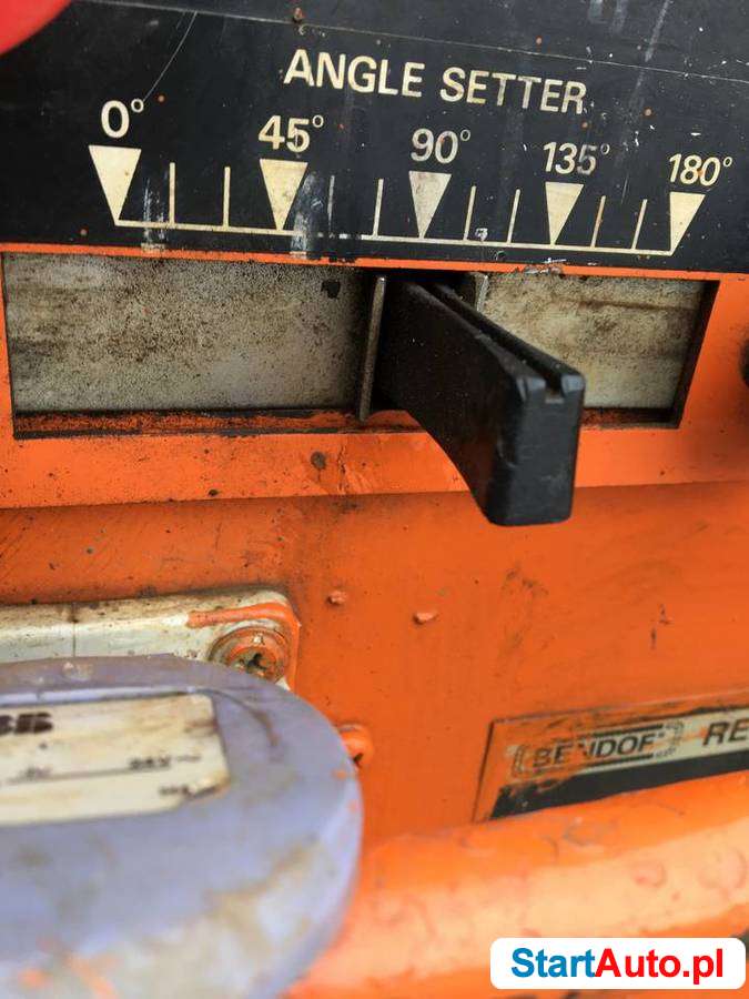 Giętarka do prętów BENDOF DBD-25X zbrojenia drut stal rury