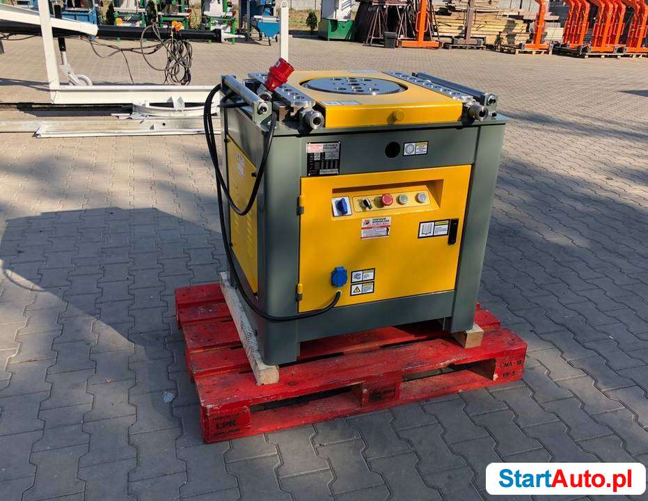 Giętarka zaginarka do prętów zbrojenia drutu PRO 42 — NOWA