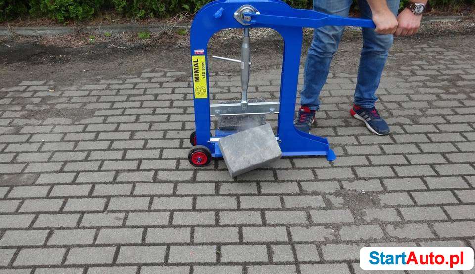 Gilotyna do łupania silki suporexu 26cm wysokości cięcia nóż