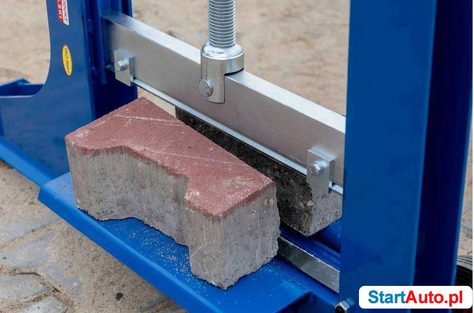 Gilotyna do łupania silki suporexu 26cm wysokości cięcia nóż