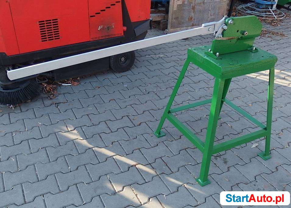 Gilotyna przecinak łupak do stali prętów Mubea