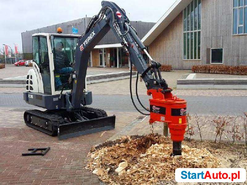 Głowica do frezowania pni dla koparek 3-8 ton