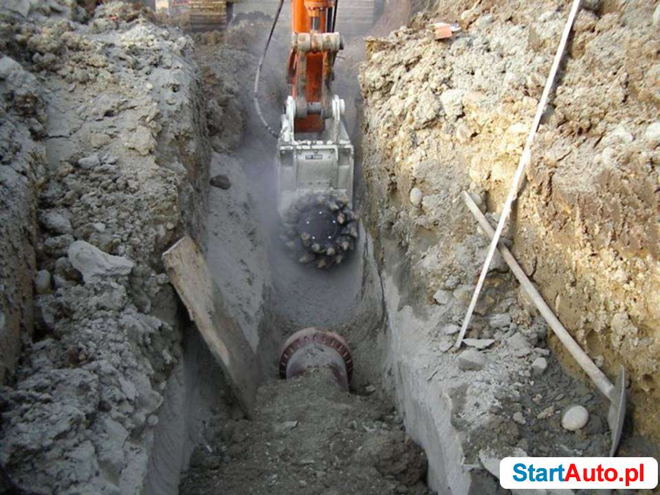 Głowica frezująca TF850 dla koparek o masie 14-22 ton