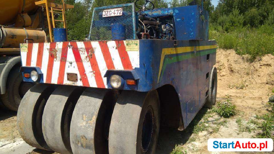 Hamm GRW 10 Walec gumowy drogowy, sprawny