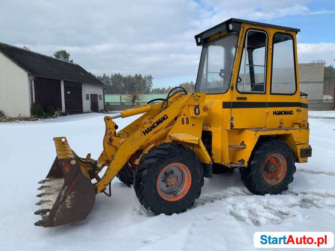 Hanomag 6D ładowarka kołowa przegubowa JCB kramer Zettelmeye