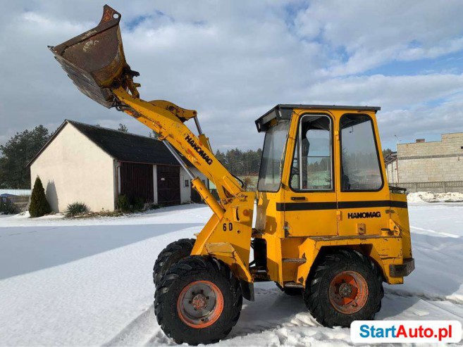 Hanomag 6D ładowarka kołowa przegubowa JCB kramer Zettelmeye
