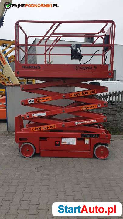 Haulotte Compact 10 jak JLG Genie 2646 UDT Resurs RK452
