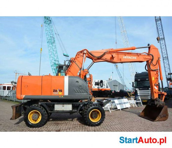 Hitachi ZX 190 W-3 KOPARKA KOLOWA CE 2012rok