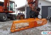 Holenderska łyżka kosząca Landreus 2,5m do koparki