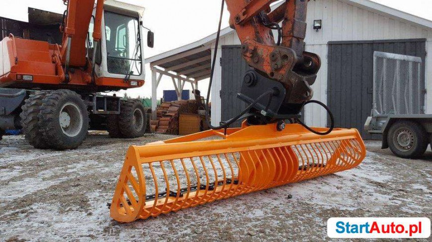 Holenderska łyżka kosząca Landreus 2,5m do koparki