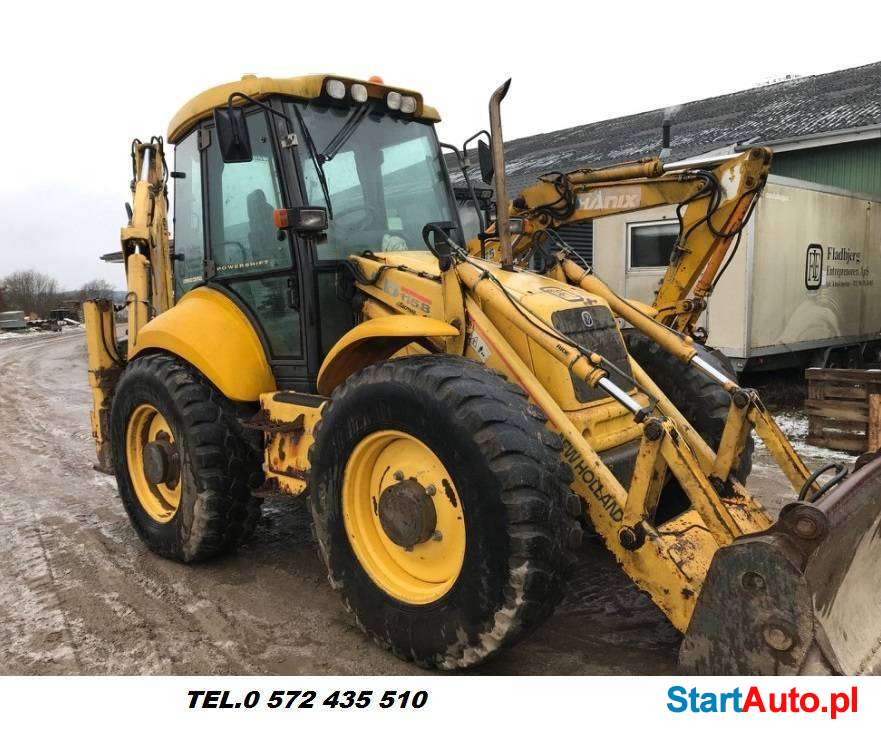 New Holland LB115 SS koparko ladowarka