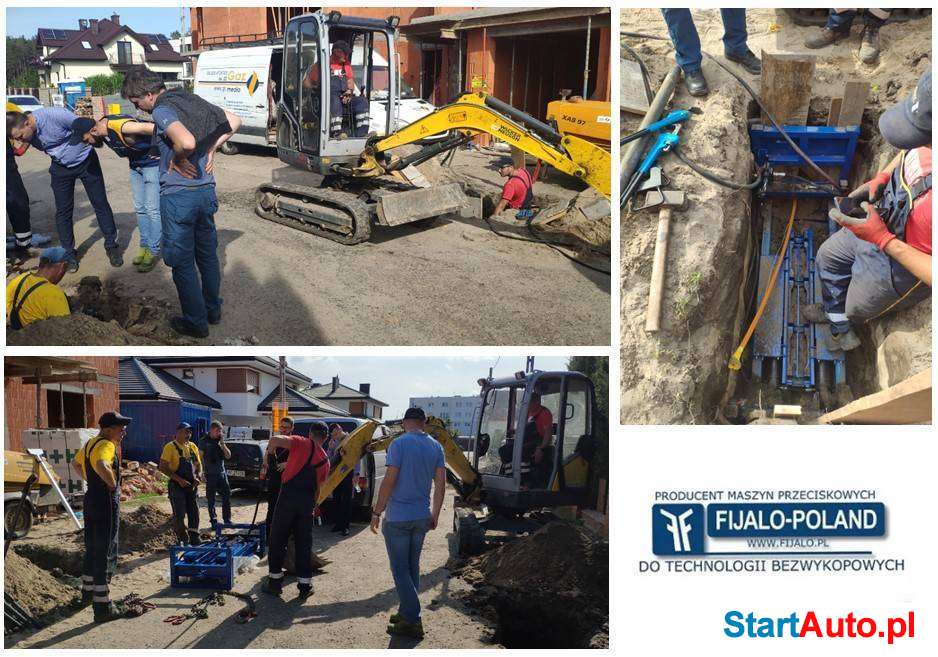 Hydrauliczna maszyna do przecisków, kret, przecisk