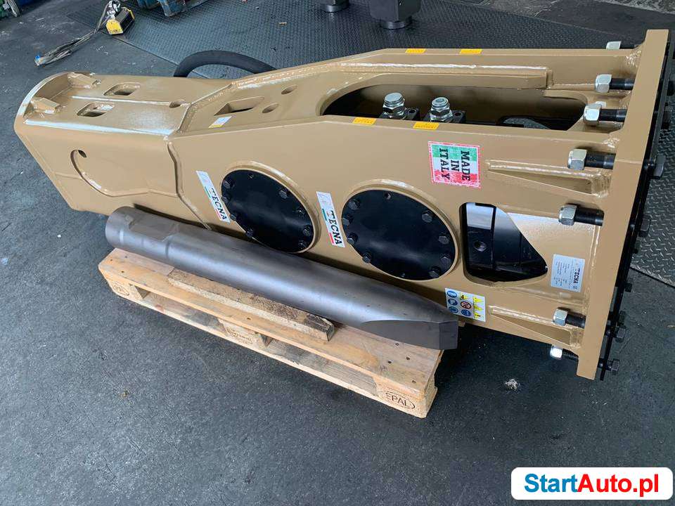 Hydrauliczny młot wyburzeniowy TECNA T300H z dostawą