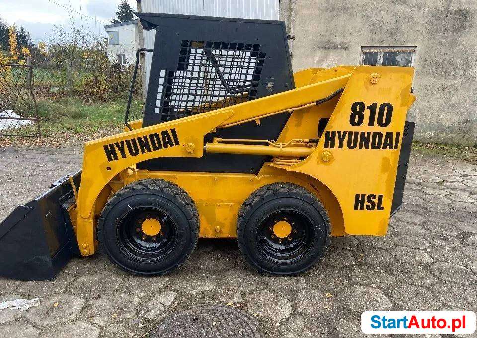Hyundai HSL 811 miniładowarka kołowa