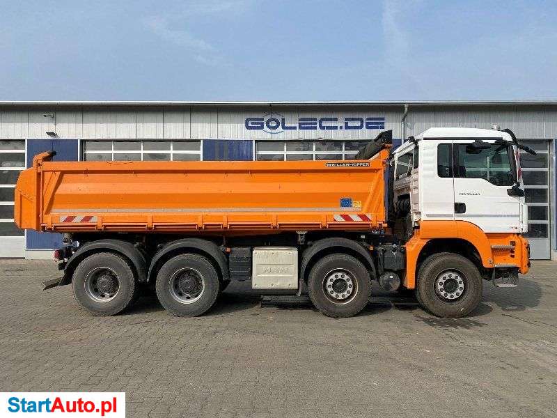 MAN TGS 35.440 8×4 EURO6 WYWROTKA TRÓJSTRONNA